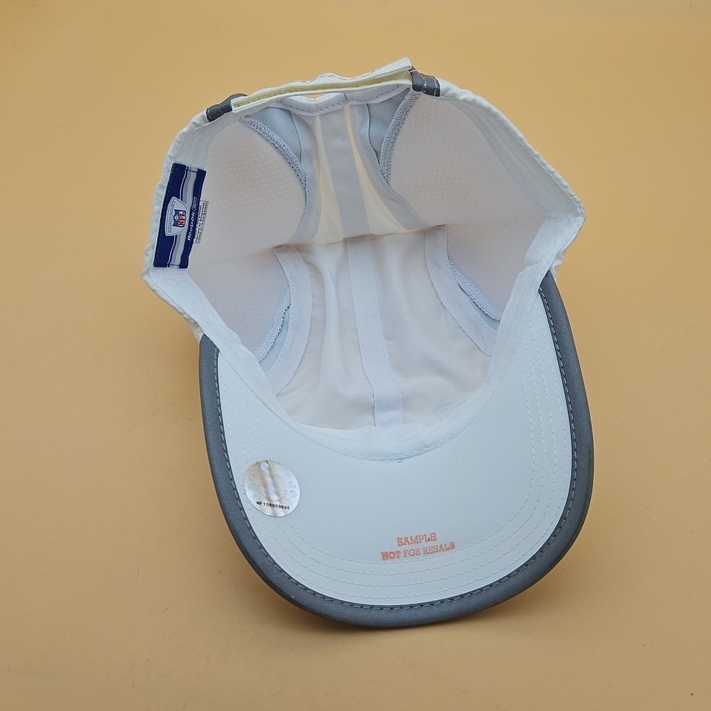 RARE NFL Equipment Hat Cap Sample Not For Resale Reebok White - Picture 7 of 8